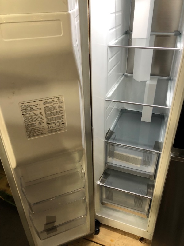 Photo 7 of 27 cu. ft. Side-By-Side InstaView™ Refrigerator