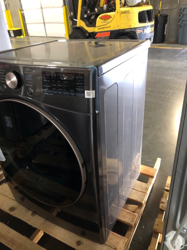 Photo 7 of 7.4 cu. ft. Ultra Large Capacity Smart wi-fi Enabled Front Load Electric Dryer with TurboSteam™ and Built-In Intelligence