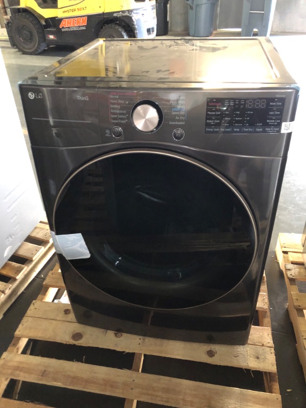 Photo 3 of 7.4 cu. ft. Ultra Large Capacity Smart wi-fi Enabled Front Load Electric Dryer with TurboSteam™ and Built-In Intelligence