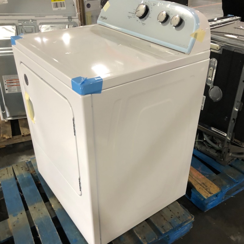 Photo 7 of Whirlpool 7-cu ft Electric Dryer (White)