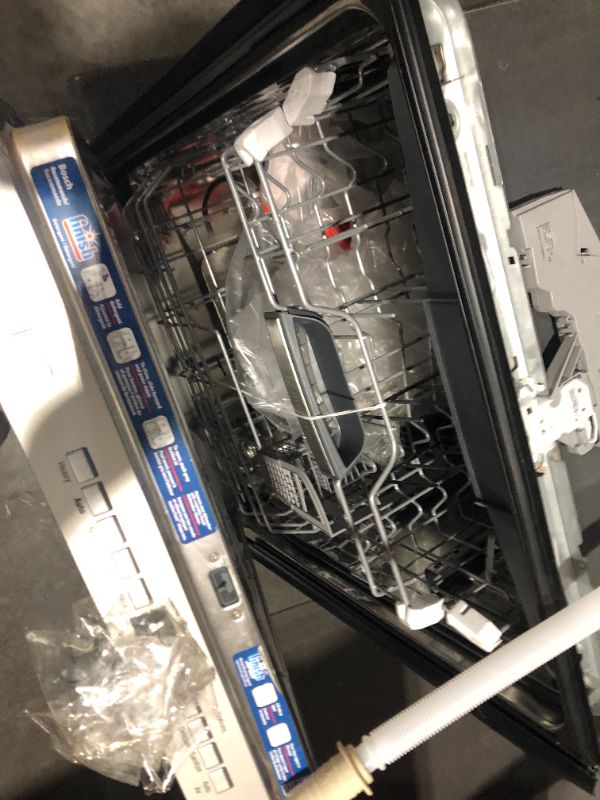 Photo 6 of **PARTS ONLY/REPAIR, NON-FUNCTIONAL, DOOR NOT ATTATCHED** Bosch® 500 Series 24" Stainless Steel Top Control Built In Dishwasher