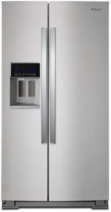 Photo 1 of Whirlpool® 28.5 Cu. Ft. Fingerprint Resistant Stainless Steel Side-by-Side Refrigerator