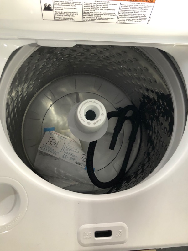 Photo 2 of TOP LOAD WASHER WITH DEEP FILL - 4.5 CU. FT.