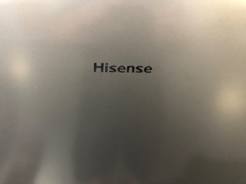 Photo 2 of **DAMAGED**Hisense 4.4-cu ft Counter-depth Freestanding Mini Fridge Freezer Compartment (Sliver) ENERGY STAR