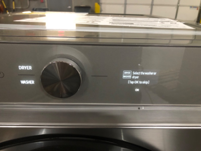 Photo 5 of SAMSUNG WF53BB8700AT 5.3 Cu. Ft. Stainless Steel Ultra Capacity Front Load Smart Washer