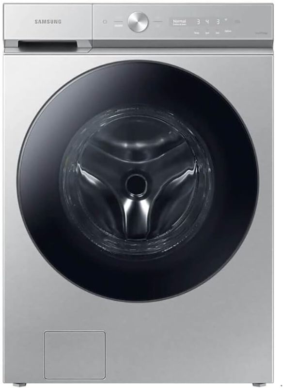 Photo 1 of SAMSUNG WF53BB8700AT 5.3 Cu. Ft. Stainless Steel Ultra Capacity Front Load Smart Washer