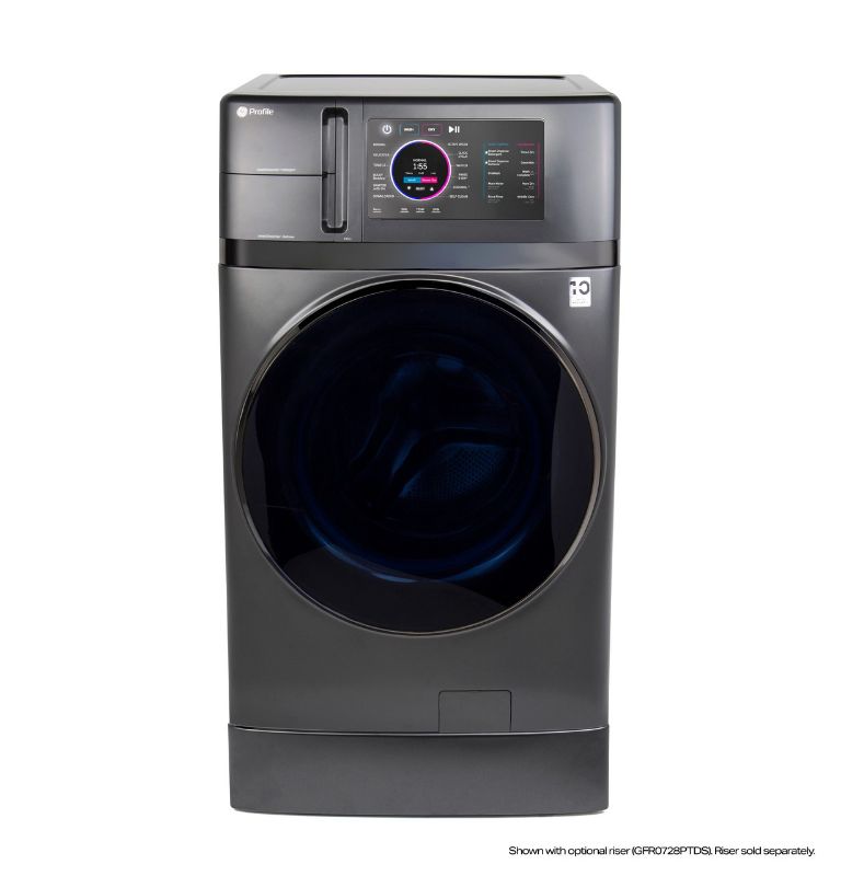 Photo 1 of GE Profile™ 4.8 cu. ft. Capacity UltraFast Combo with Ventless Heat Pump Technology Washer/Dryer