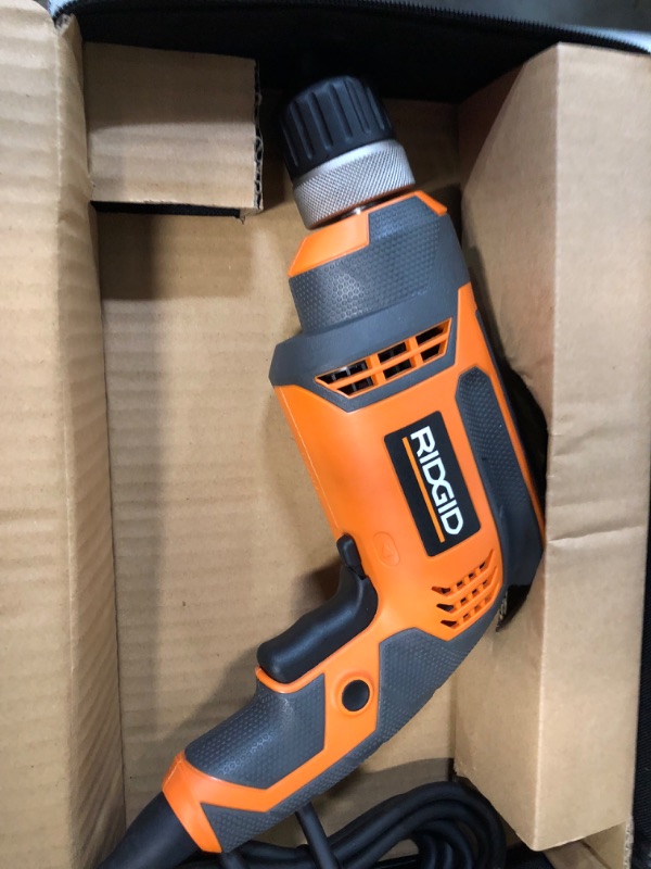 Photo 2 of Ridgid R70011 3/8-Inch Heavy Duty VSR Drill