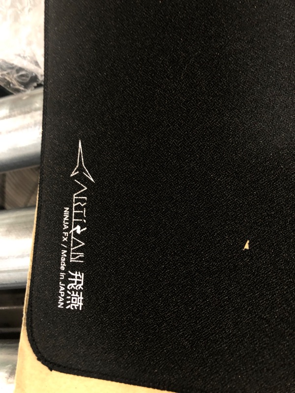 Photo 4 of ARTISAN FX HAYATEOTSU NINJABLACK Gaming Mousepad with Smooth Texture  X-Large) Black ?SOFT?X-Large