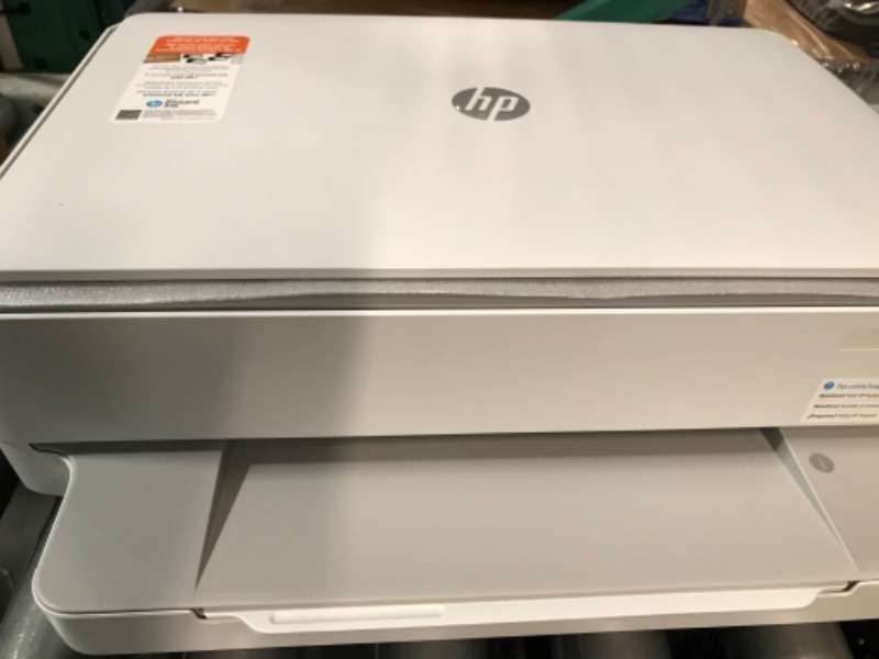 Photo 2 of HP ENVY 6055e Wireless Color Inkjet Printer, Instant Ink with HP+,white 