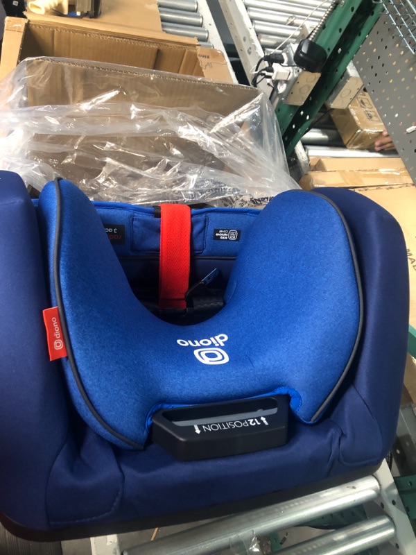 Photo 1 of Diono Radian 3R SafePlus, All-in-One Convertible Car Seat, Rear and Forward Facing, SafePlus Engineering, 10 Years 1 Car Seat, Slim Fit 3 Across, Blue Sky Blue Sky Radian 3R SafePlus Fits 3 Across Car Seat
