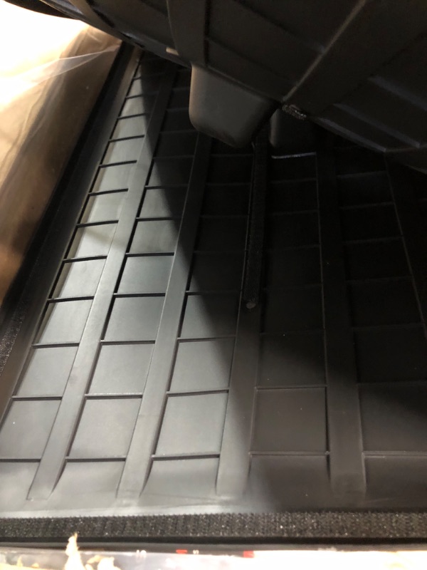 Photo 3 of LASFIT 2020-2023 Tesla Model Y Accessories Rear Seat Back Protector and Side Anti-Kick Mat