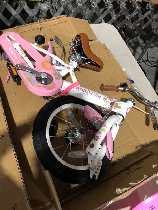 Photo 2 of * used item * incomplete * missing pieces *
Glerc Maggie Kids Girls Pink Bike with Basket 