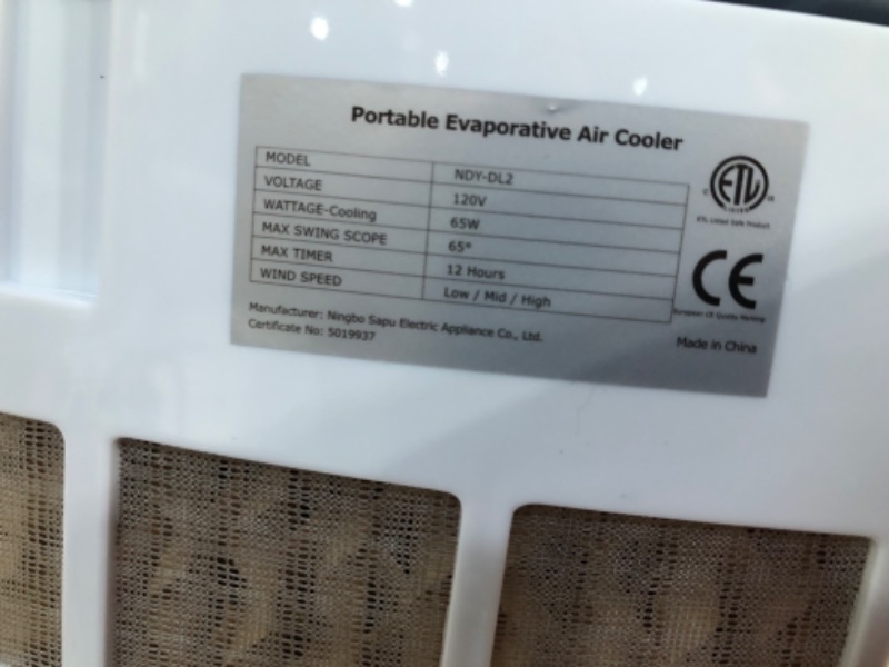 Photo 6 of **PARTS ONLY, NON-FUNCTIONAL** Portable Air Conditioners,[ 2023 Newest]3 IN 1Air Conditioner Portable for Room,65° 