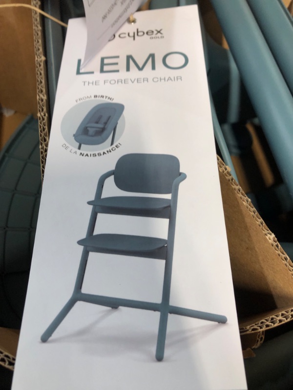 Photo 2 of CYBEX LEMO 2 High Chair System Blue Lemo 2 3-in-1