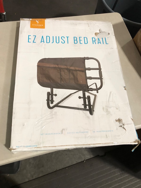 Photo 2 of **PARTS ONLY** **MISSING ROD** Stander EZ Adjust Bed Rail, Adjustable Senior Bed Rail and Bed Assist Grab Bar 