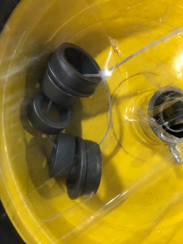 Photo 1 of 15x6.00-6nhs lawn mower tires flat free,3" Centered Hub,3/4" & 5/8" Precision bearings