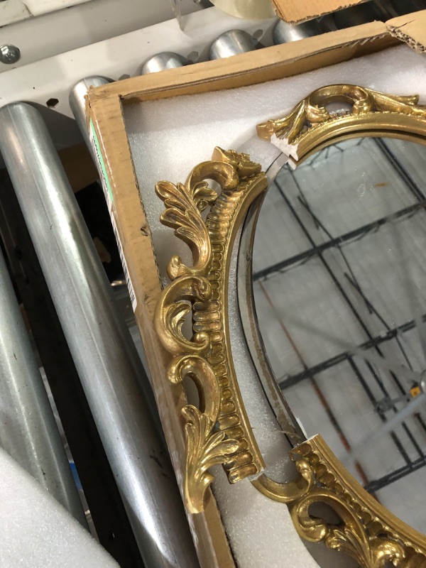 Photo 4 of **PARTS ONLY**
SIMON'S SHOP Oval Mirror Baroque Style