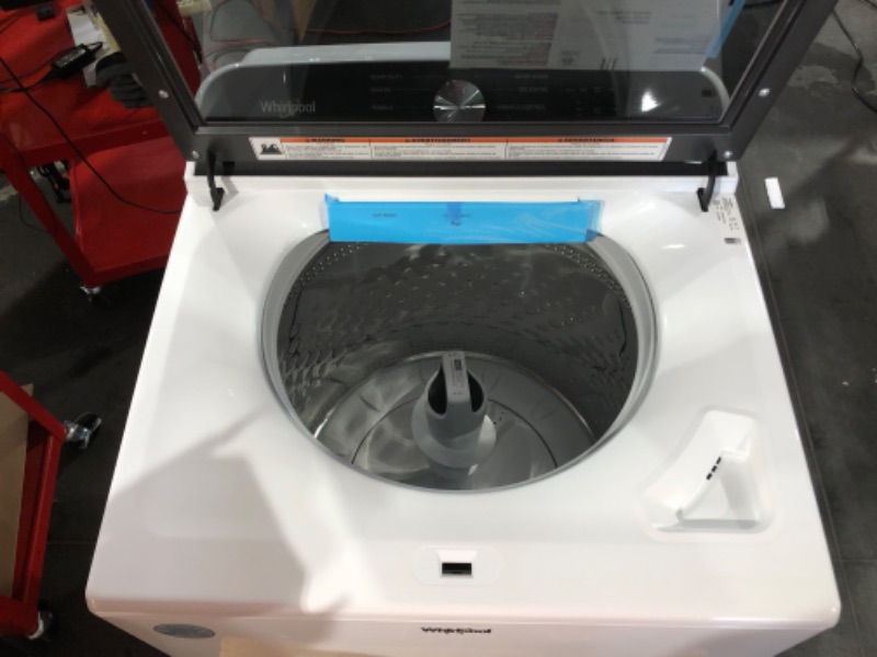 Photo 12 of Whirlpool 5.3 Cu. Ft. High Efficiency Top Load Washer with 2 in 1 Removable Agitator