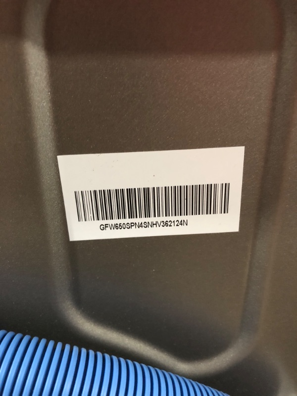 Photo 8 of GE® 4.8 cu. ft. Capacity Smart Front Load ENERGY STAR® Steam Washer with SmartDispense™ UltraFresh Vent System with OdorBlock™ and Sanitize + Allergen