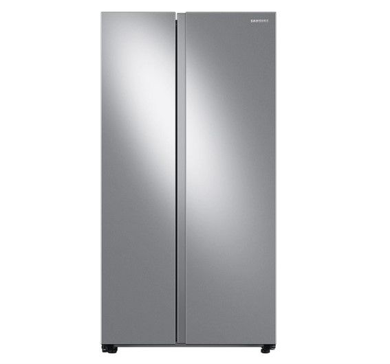 Photo 1 of SAMSUNG 28 cu. ft. Smart Side-by-Side Refrigerator in Stainless Steel