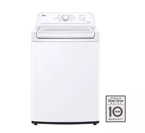 Photo 1 of LG 4.1 cu. ft. Top Load Washer with 4-Way Agitator® and TurboDrum™ Technology