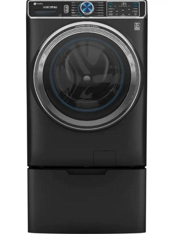 Photo 1 of GE Profile™ 5.3 cu. ft. Capacity Smart Front Load ENERGY STAR® Steam Washer with Adaptive SmartDispense™ UltraFresh Vent System Plus™ with OdorBlock™