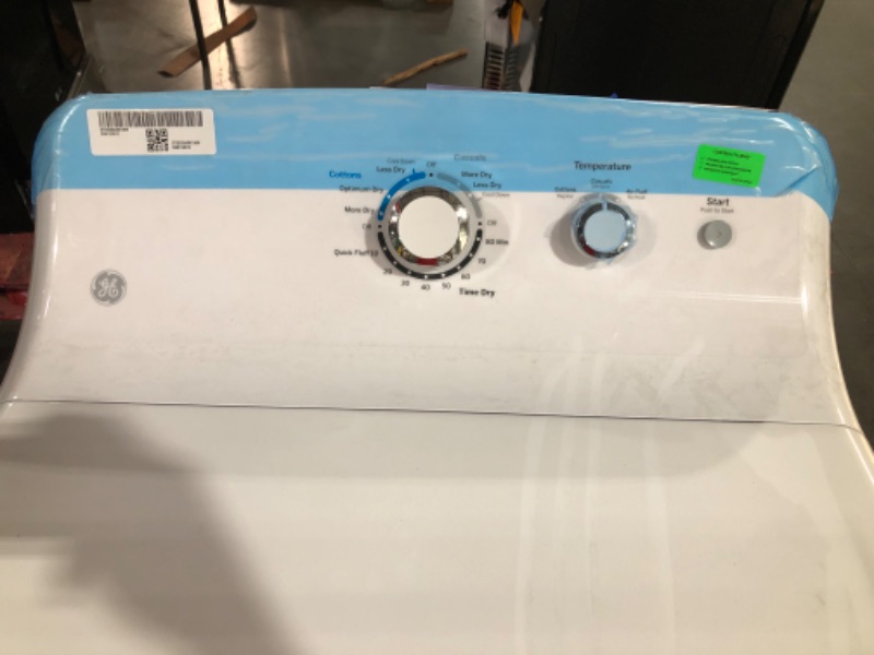 Photo 3 of GE® 7.2 cu. ft. Capacity aluminized alloy drum Gas Dryer
