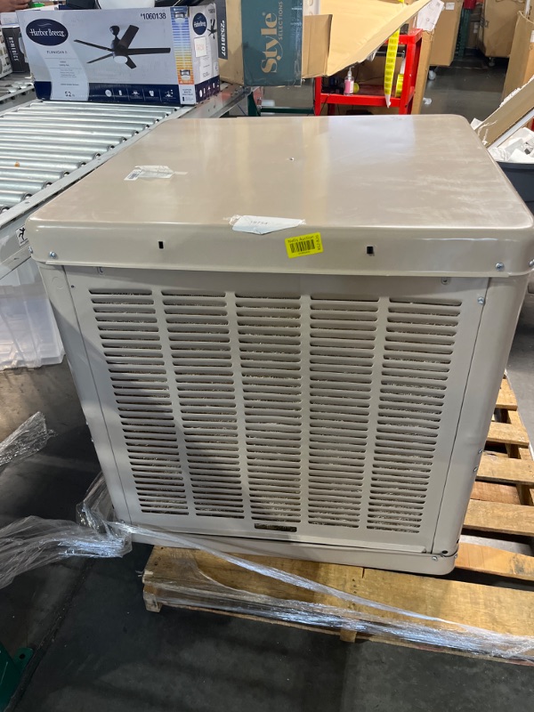 Photo 7 of TESTED*4700 CFM 2-Speed Window Evaporative Cooler for 1600 sq. ft.