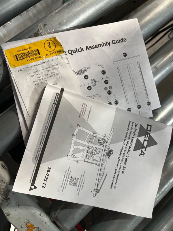 Photo 15 of TESTEDDelta 15-amp 10" Carbide-Tipped Table Saw