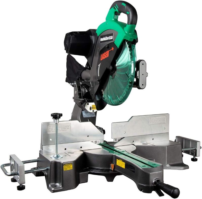 Photo 1 of *TESTEDMetabo HPT Sliding Compound Miter Saw | 12-Inch Blade | Double Bevel | Laser Marker | 15-Amp Motor | 5 Year Warranty | C12RSH2S