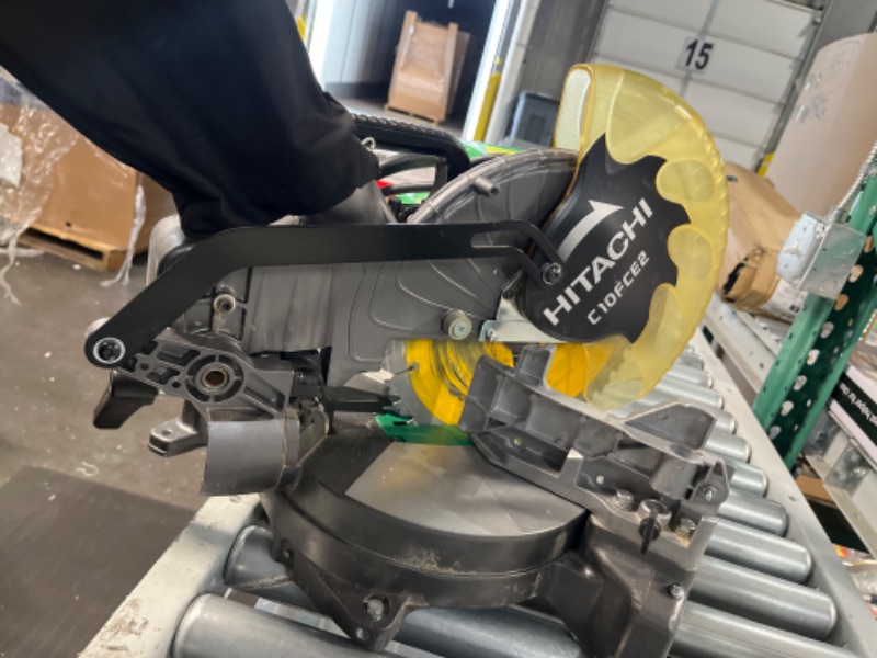 Photo 6 of *TESTEDMetabo HPT Sliding Compound Miter Saw | 12-Inch Blade | Double Bevel | Laser Marker | 15-Amp Motor | 5 Year Warranty | C12RSH2S