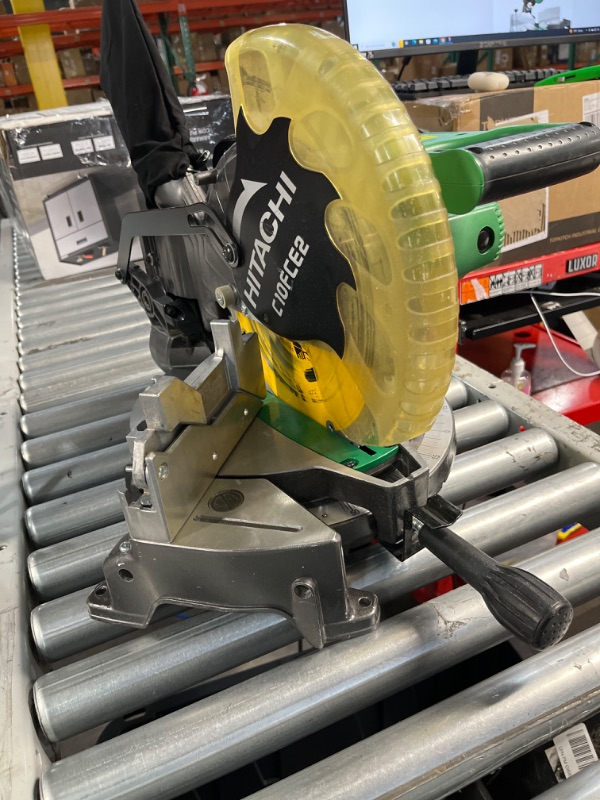 Photo 4 of *TESTEDMetabo HPT Sliding Compound Miter Saw | 12-Inch Blade | Double Bevel | Laser Marker | 15-Amp Motor | 5 Year Warranty | C12RSH2S