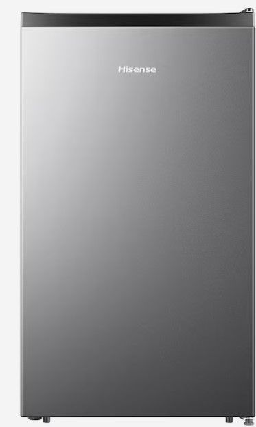 Photo 1 of Hisense 3.3-cu ft Counter-depth Freestanding Mini Fridge (Silve) ENERGY STAR