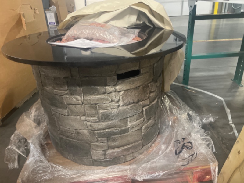 Photo 1 of ALLEN AND ROTH 36.2 STACKED STONE FIRE PIT 
