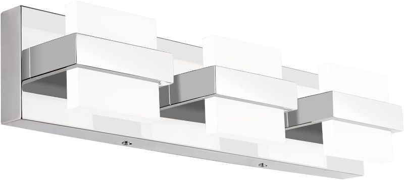 Photo 1 of SOLFART Modern Led Vanity Light Fixtures for Bathroom Above Mirror Modern Lighting Fixtures 3 LightsPACK OF 5 