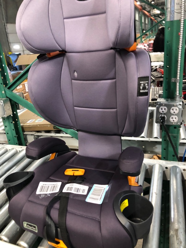 Photo 1 of Chicco KidFit ClearTex Plus 2-in-1 Belt-Positioning Booster Car Seat