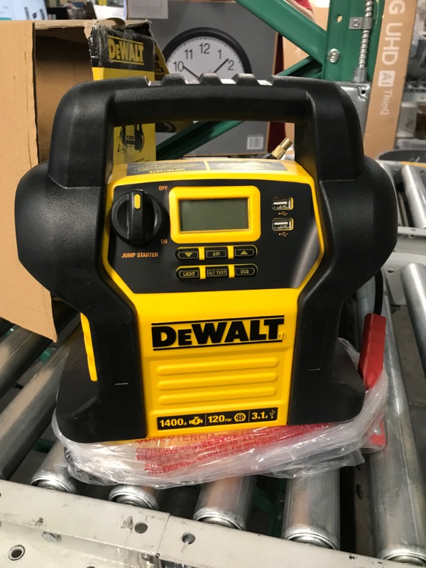 Photo 2 of DEWALT DXAEJ14 Digital Portable Power Station Jump Starter