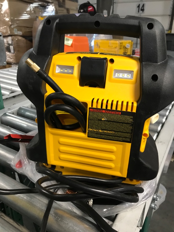 Photo 3 of DEWALT DXAEJ14 Digital Portable Power Station Jump Starter