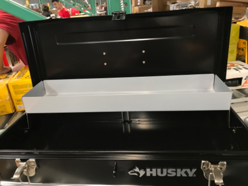 Photo 3 of Husky TB-303B 3 Drawer Portable Tool Chest with Tray