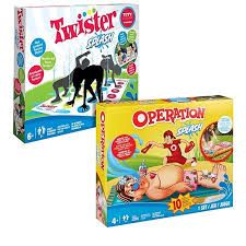 Photo 1 of (USED) Hasbro Twister Splash & Operation Splash Games Family Bundle