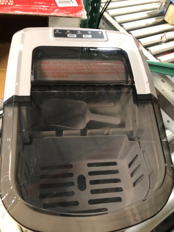 Photo 3 of [READ NOTES]
FRIGIDAIRE EFIC189-Silver Compact Ice Maker, 26 lb per Day, Silver (Packaging May Vary)