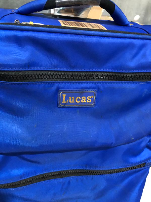 Photo 5 of ***HEAVILY USED AND DIRTY - SEE PICTURES***
LUCAS Designer Luggage Collection - Expandable 28 Inch Softside Bag 