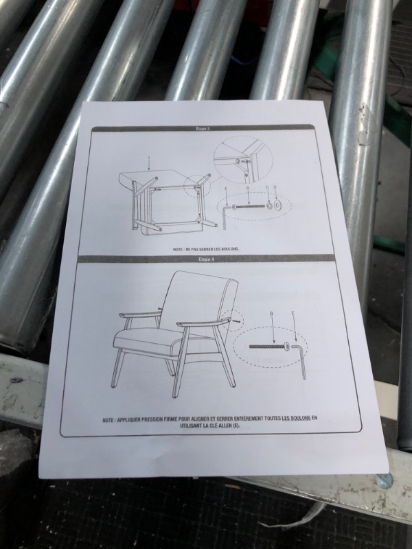 Photo 6 of [FOR PARTS, READ NOTES]
Work Smart/Ave Six Davis Chair, Linen