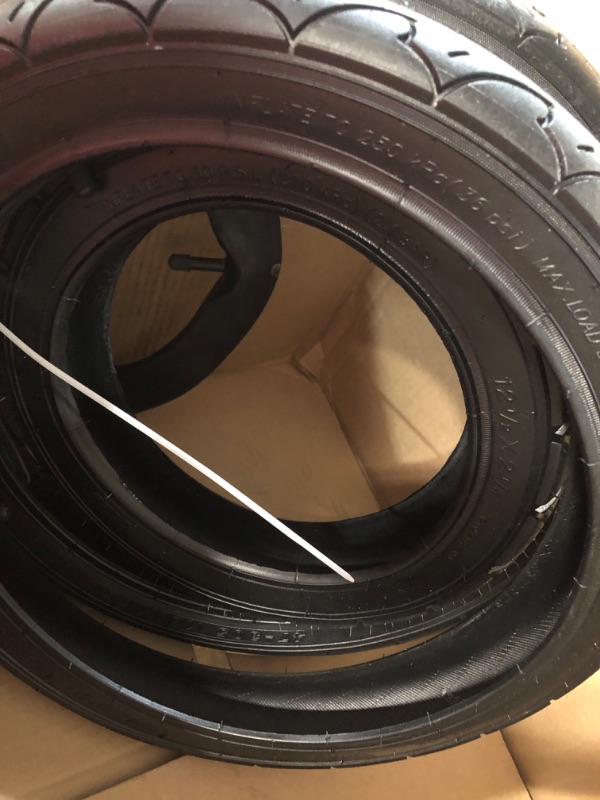 Photo 1 of 12.5'' Front and 16'' Back Wheel Replacement Tubes and Tires - ONLY ONE INNER TUBE