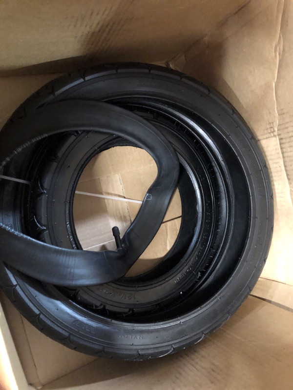 Photo 1 of 12.5'' Front and 16'' Back Wheel Replacement Tubes and Tires - ONLY ONE INNER TUBE