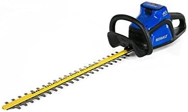 Photo 1 of NO BATTERY/NO CHARGERKobalt 80-volt Max 26-in Battery Hedge Trimmer - (Tool Only - Battery/Charger Not Included)