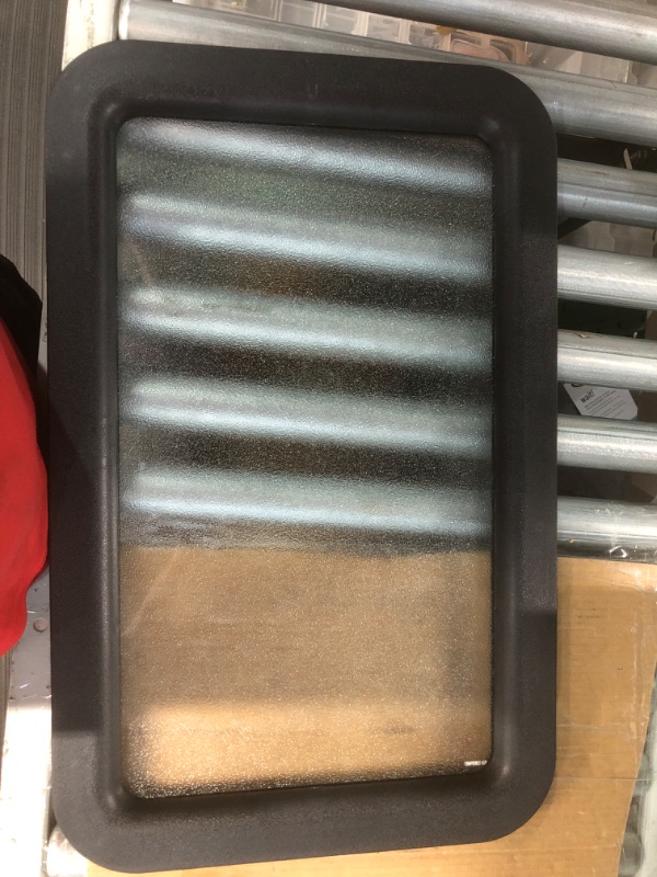 Photo 1 of Valterra A77051 69846 12" x 21" RV Door Glass with Black Frame