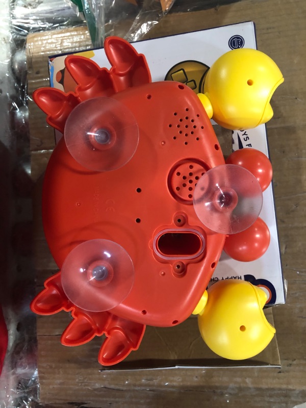 Photo 2 of Deejoy Crab Bubble Bath Maker for The Bathtub,Blows Bubbles and Plays 12 Children’s Songs,Sing-Along Bath Bubble Machine Baby