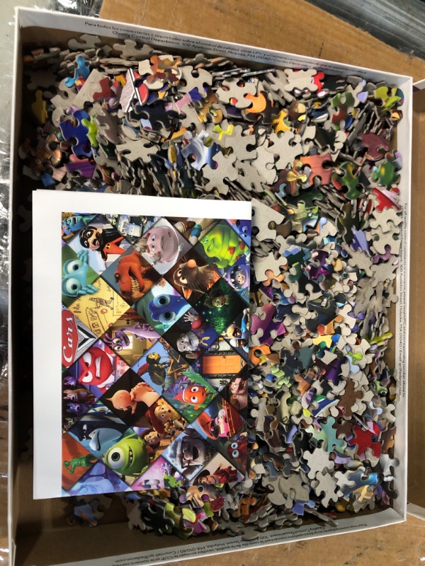 Photo 3 of *used*
Ceaco - Disney/Pixar - Pixar Clips - 2000 Piece Interlocking Jigsaw Puzzle